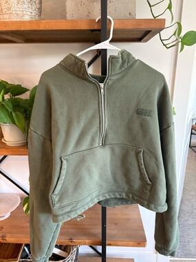 SET Active Aspen Green Half-Zip sweatshirt M